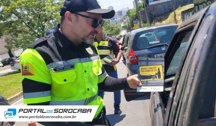 Prefeitura de Sorocaba anuncia calendário com 40 ações educativas de trânsito em dezembro
