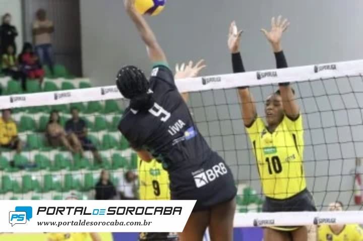 Sorocaba perde para Brasília na Superliga Feminina de Vôlei 2025