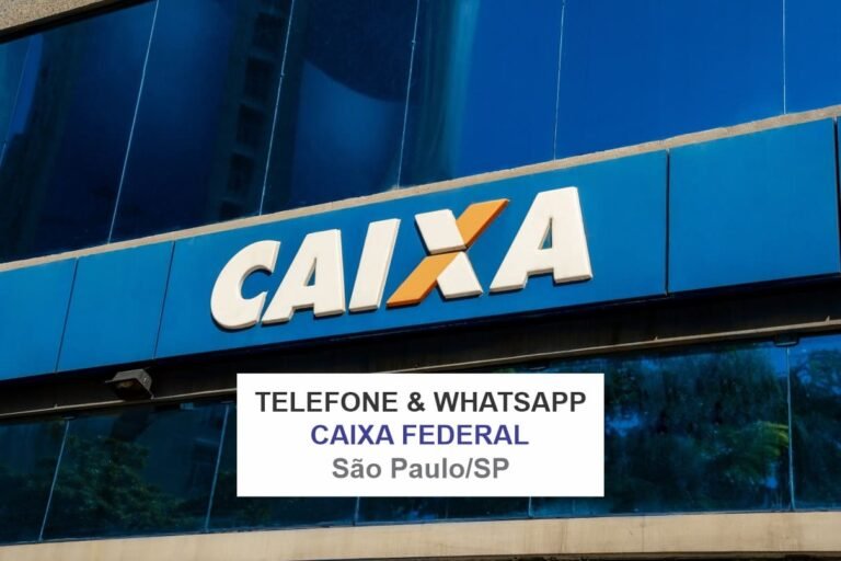 Telefone e endereço atualizados do Banco Caix Economica Federal em São Paulo, SP