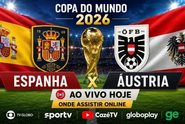 Jogo da Copa do Mundo 2026 Assistir espanha e austria ao vivo